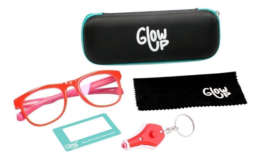 Lentes de Descanso Filtro Azul UV400 Rose Red-0