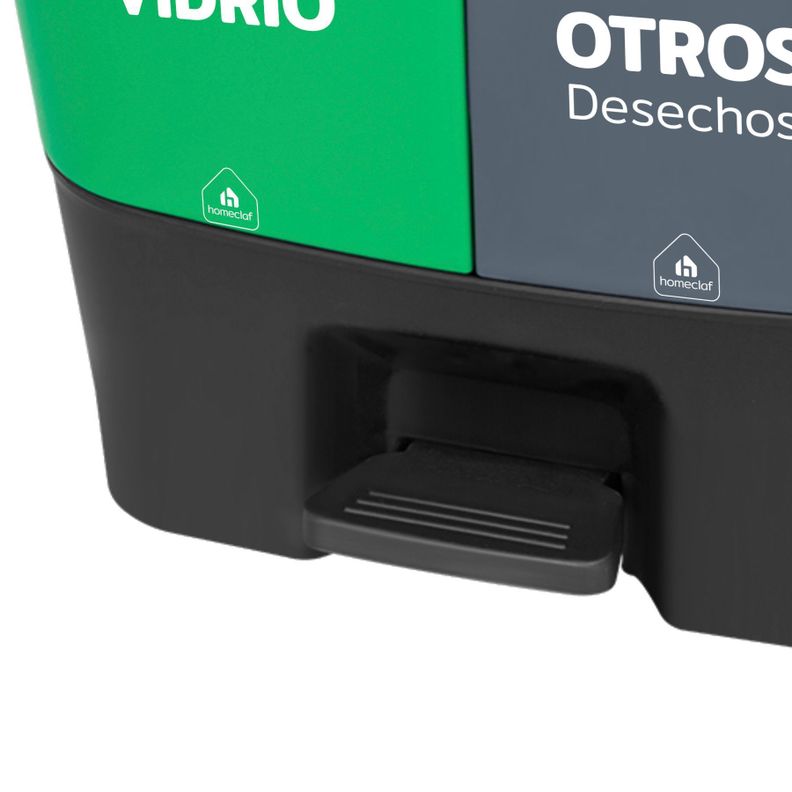 Basureros de Reciclaje 20L Vidrio y Otros Desechos-2