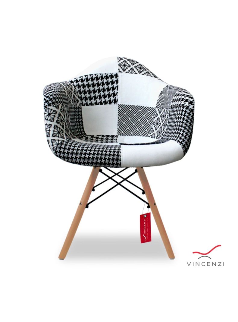 Pack 2 Sillas Comedor Poltronas Eames Tokio Vincenzi-4