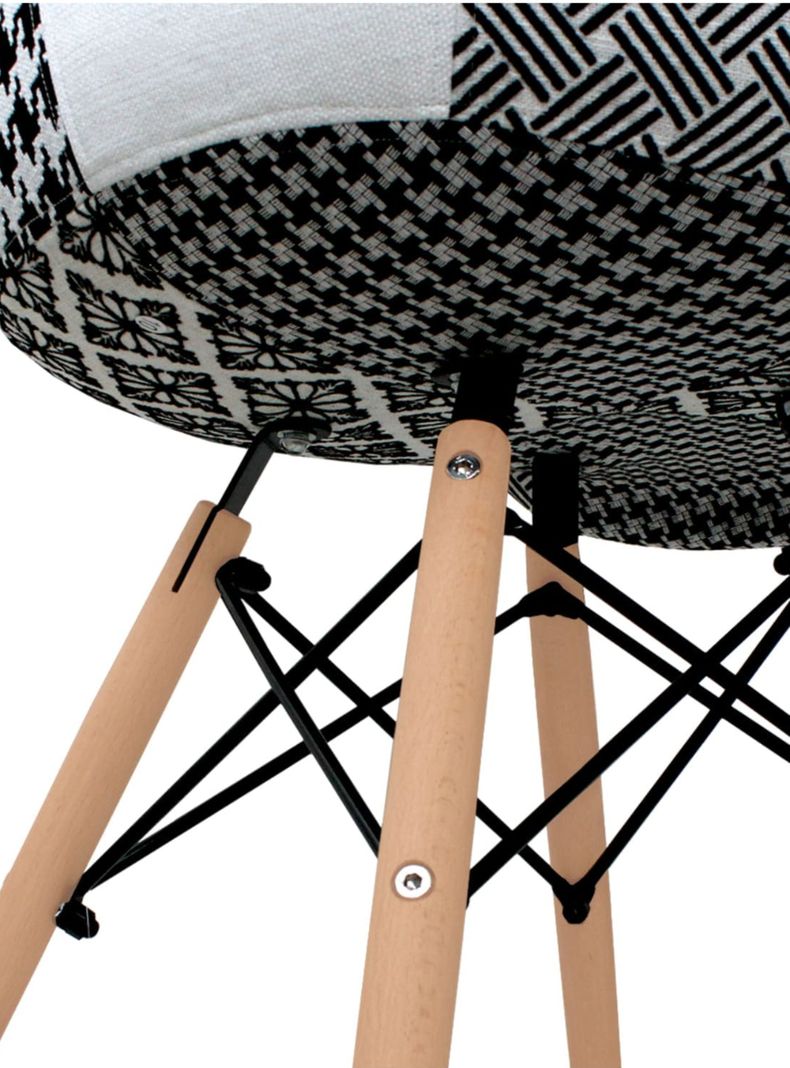 Pack 2 Sillas Comedor Poltronas Eames Tokio Vincenzi-5