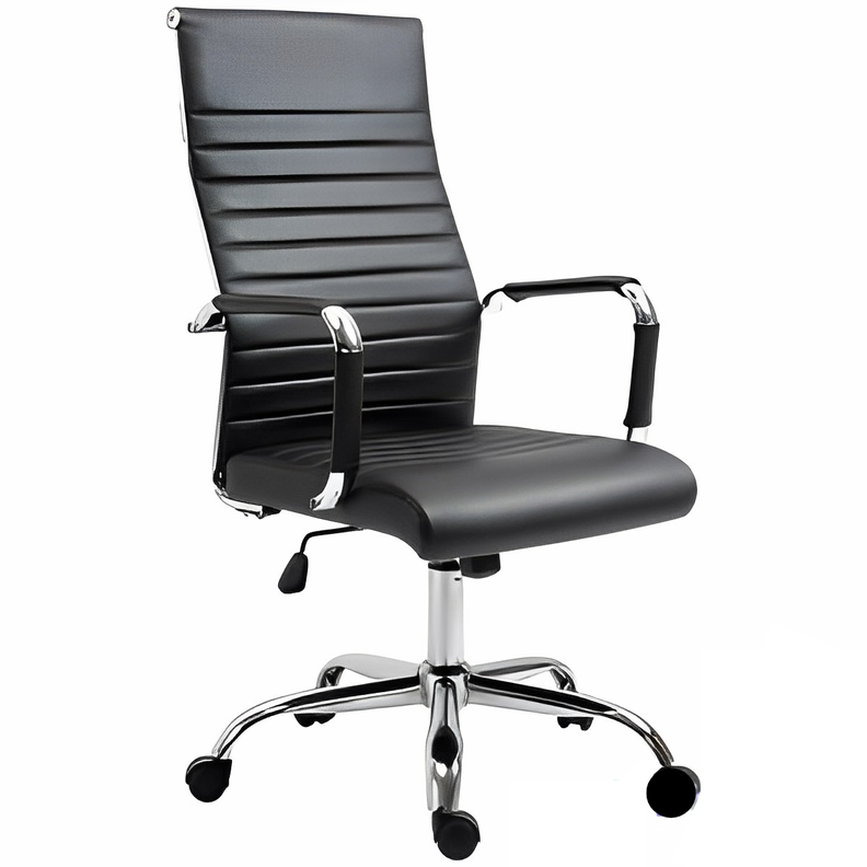 silla de oficina Elements Black Gerencia Ergonomica-0