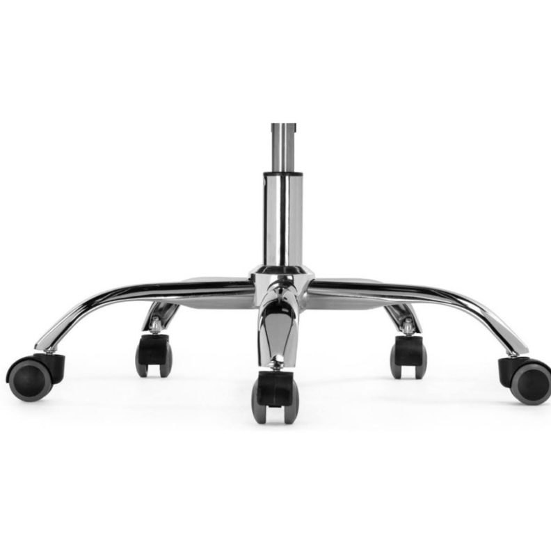 Silla ejecutiva de escritorio Novo reclinable color blanco-6