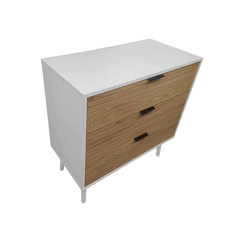 cajonera comoda organizador Amber 3 cajones blanco-2