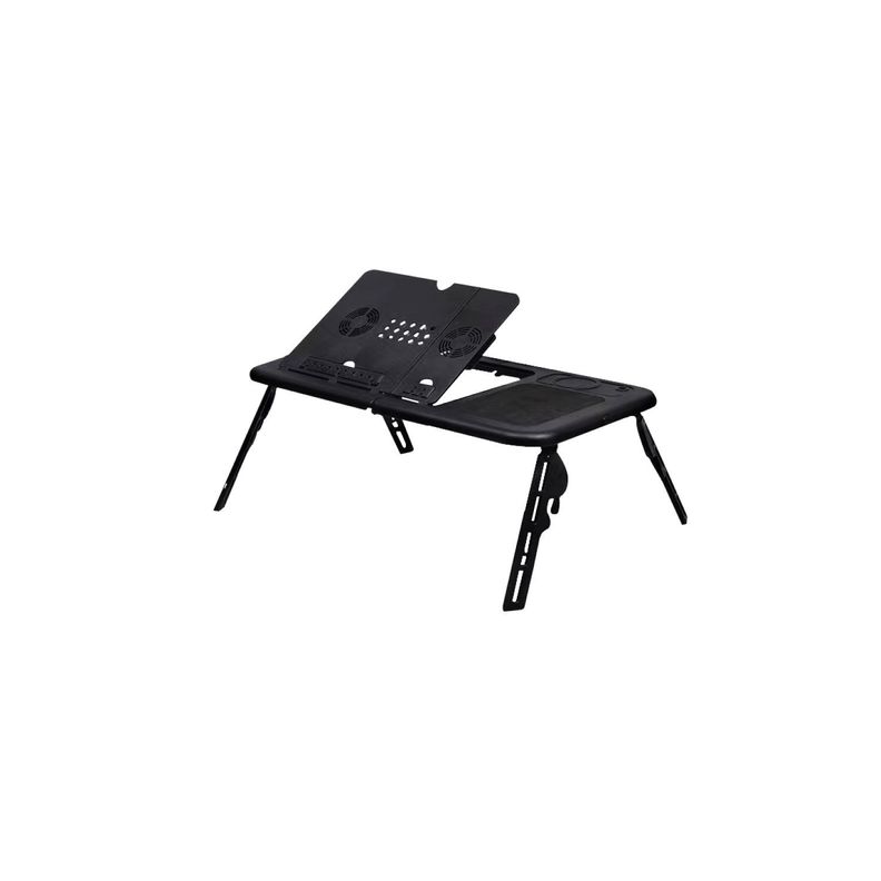 Mesa Ventilador Plegable Para Notebook USB Negro -0