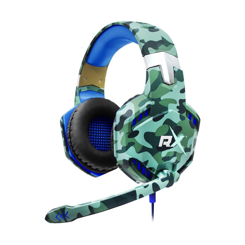 Audifono Gamer PC 2 Plug 3.5 de Audio Voz USB-0