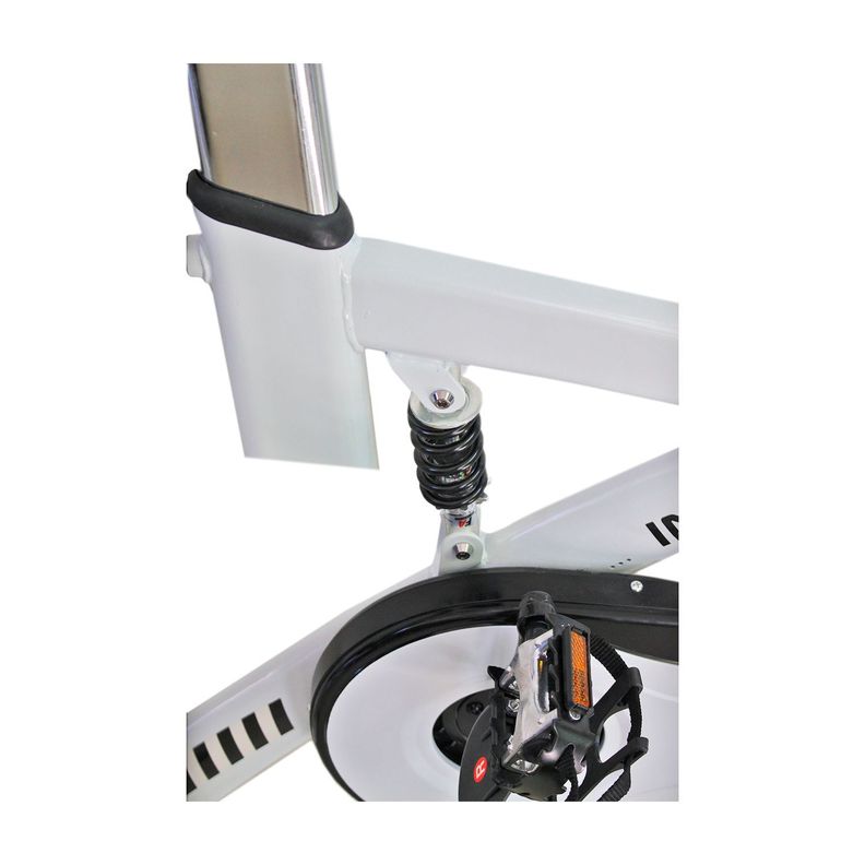 BICICLETA SPINNING FITNESS 15KG BLANCO-1