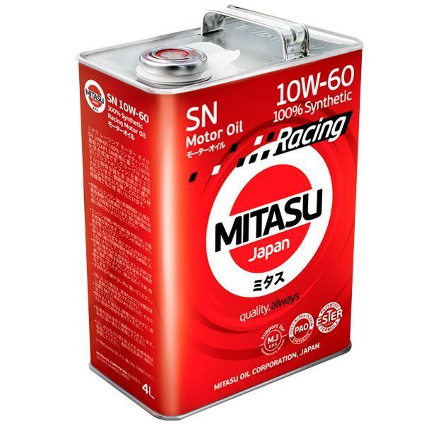Aceite 10w60 SN Full Sintético 4L-0