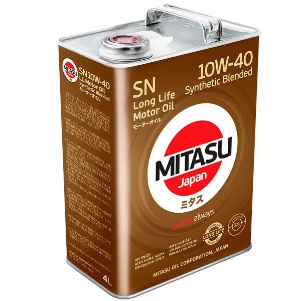 Aceite 10w40 SP/CF Long Life 4L