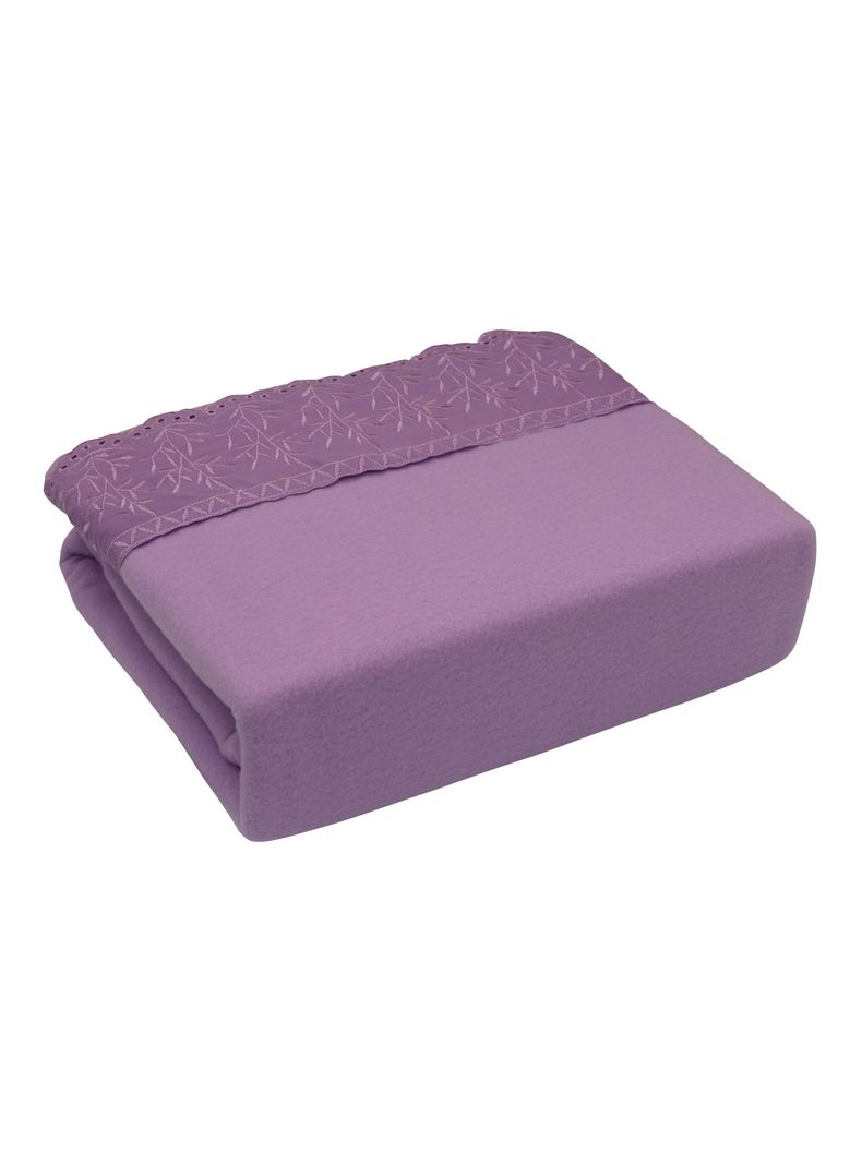 SABANA ANDES POLAR BRODERIE MORADO 1.5 PLAZA-1