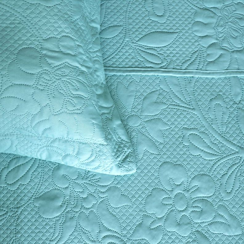 QUILT ANDES CLASSIC TURQUESA 2 PLAZAS-1