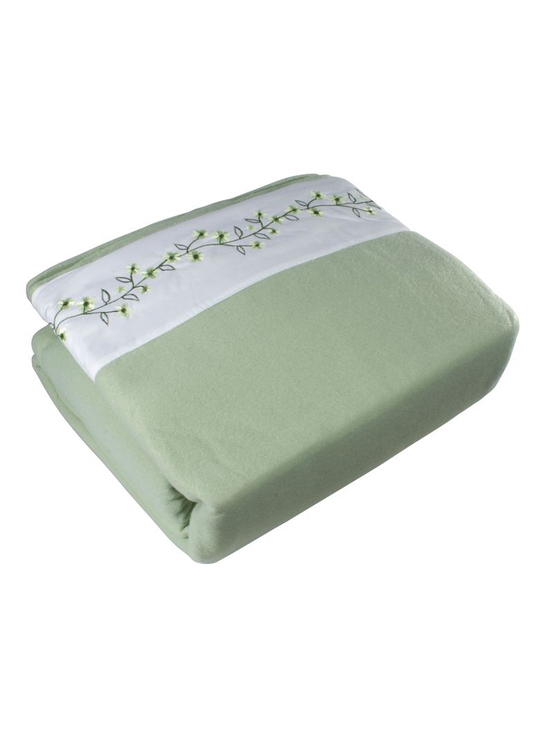 SABANA ANDES POLAR BORDADA RAMA VERDE 2 PLAZA-2