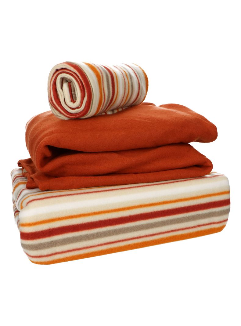 SABANA ANDES POLAR ESTAMPADA FRANJAS 1.5 PLAZA-1