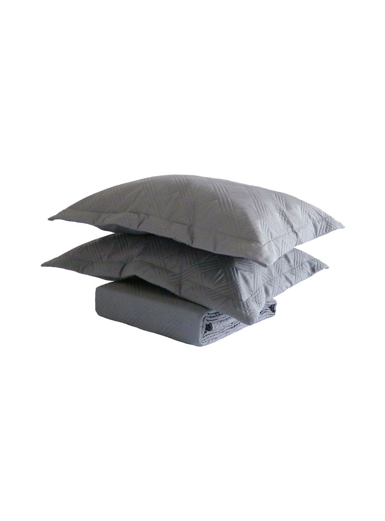 QUILT ANDES LISO MARENGO 2 PLAZAS-1