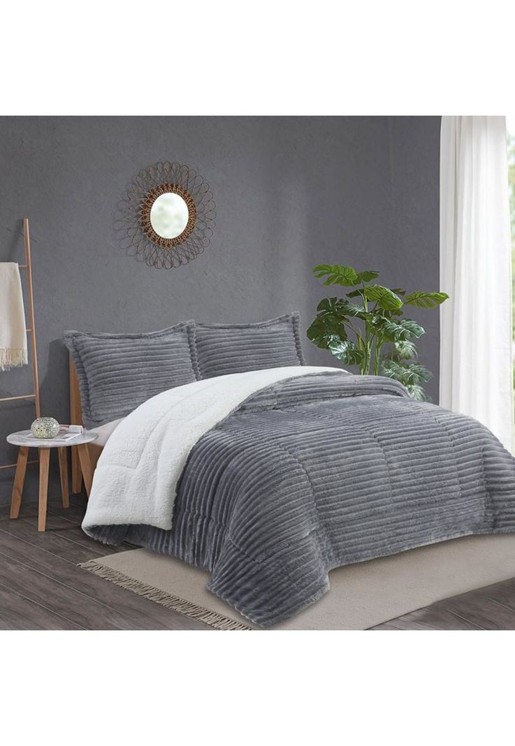 PLUMON ANDES STRIPE GRIS 2 PL +2.00