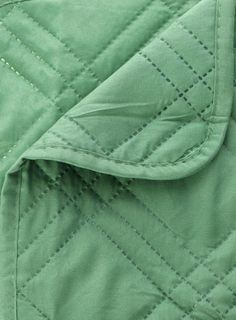 QUILT ANDES LISO VERDE 1.5 PLAZAS-1