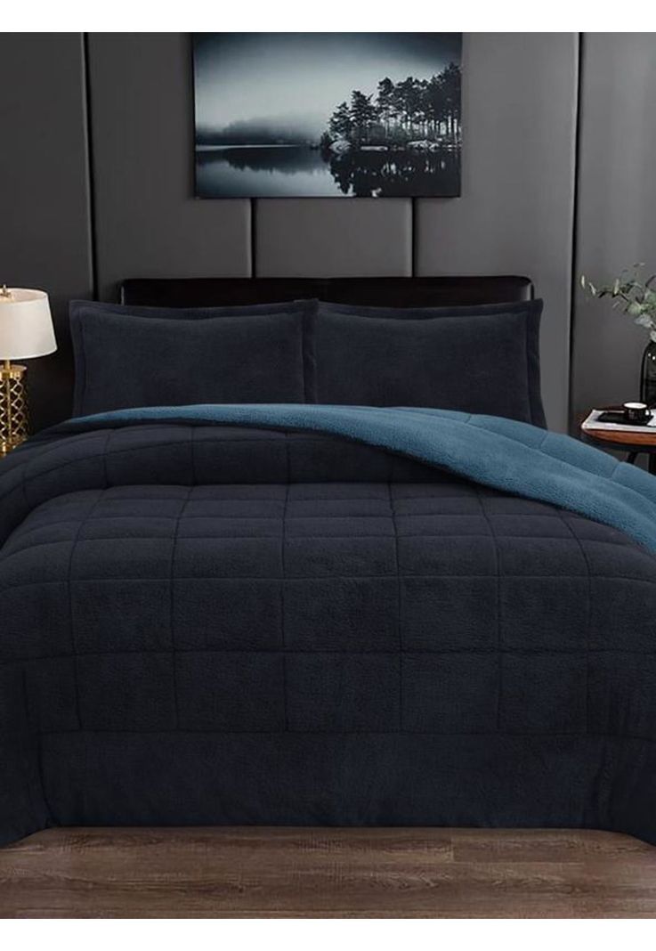 PLUMON ANDES SHERPA BICOLOR AZUL 2 PL