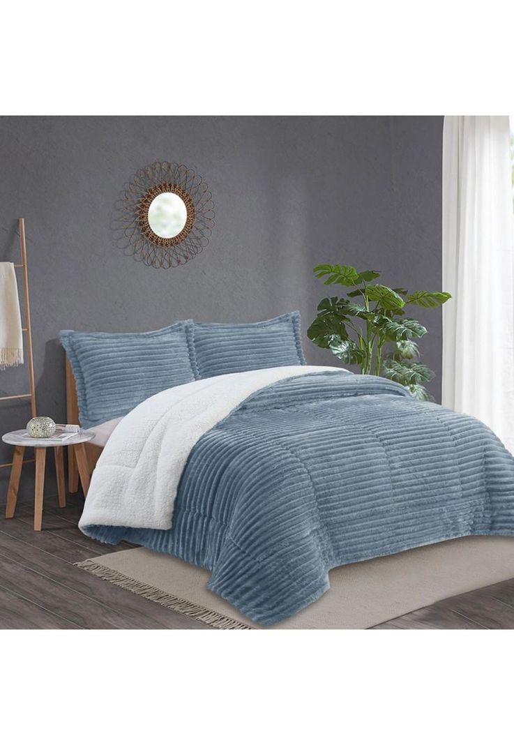 PLUMON ANDES STRIPE AZUL KING +2.50