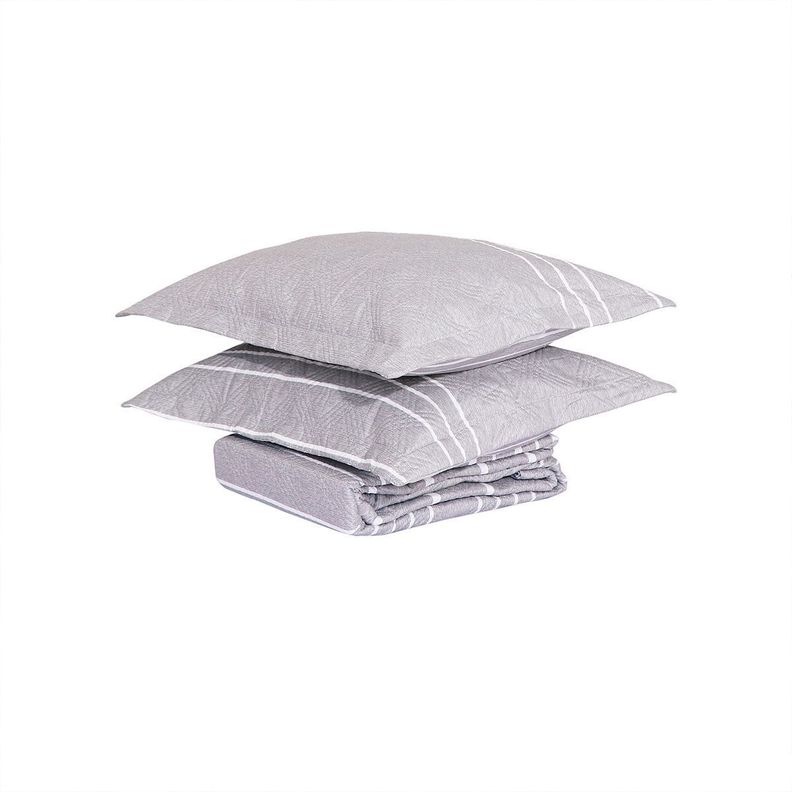 QUILT ANDES ESTAMPADO LISTADO GRIS 2 PLAZAS-0