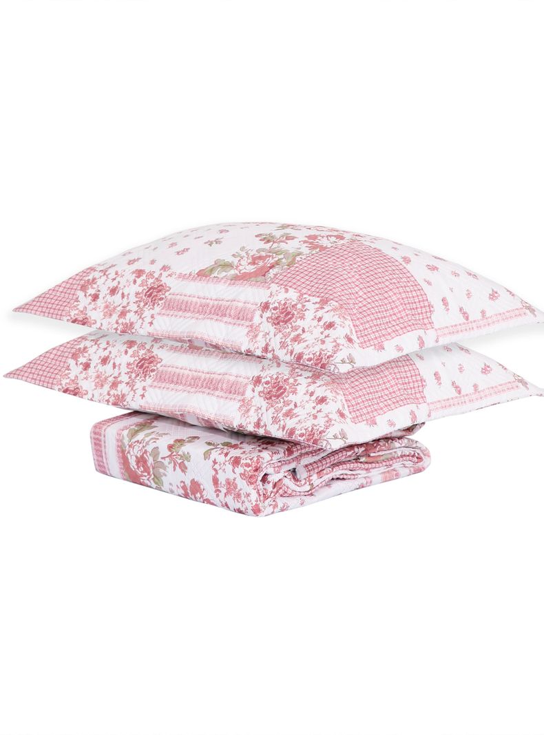 QUILT ANDES ESTAMPADO KING PATCHWORK ROSADO-2