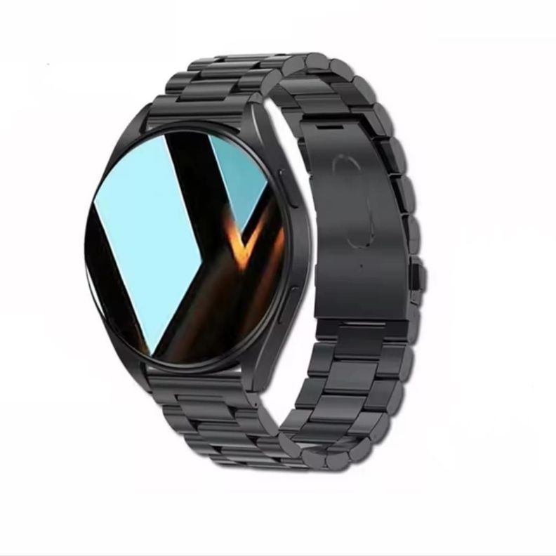 Reloj Smartwatch Gt1 Laxasfit color acero negro-0