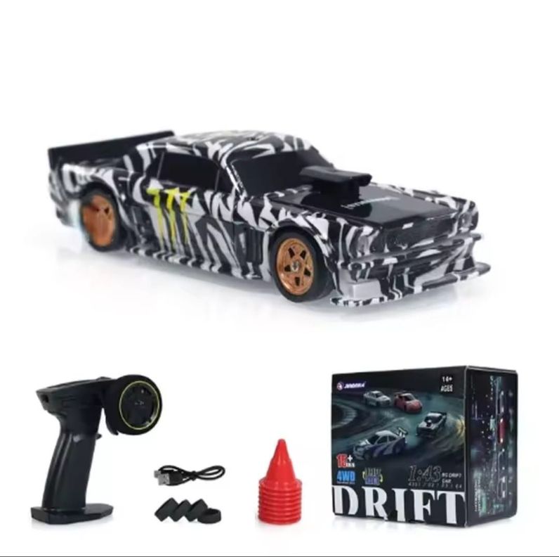 Auto Mini Drift Ford Mustang 15kmh tamaño 1:43-0