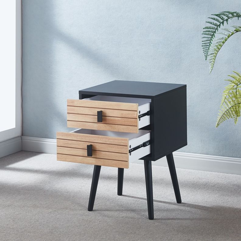 VELADOR PARA DORMITORIO NORDIC BLACK-1