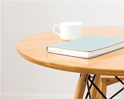 MESA CON PATAS TIPO EAMES 100CM Y CUBIERTA DE MADERA-3