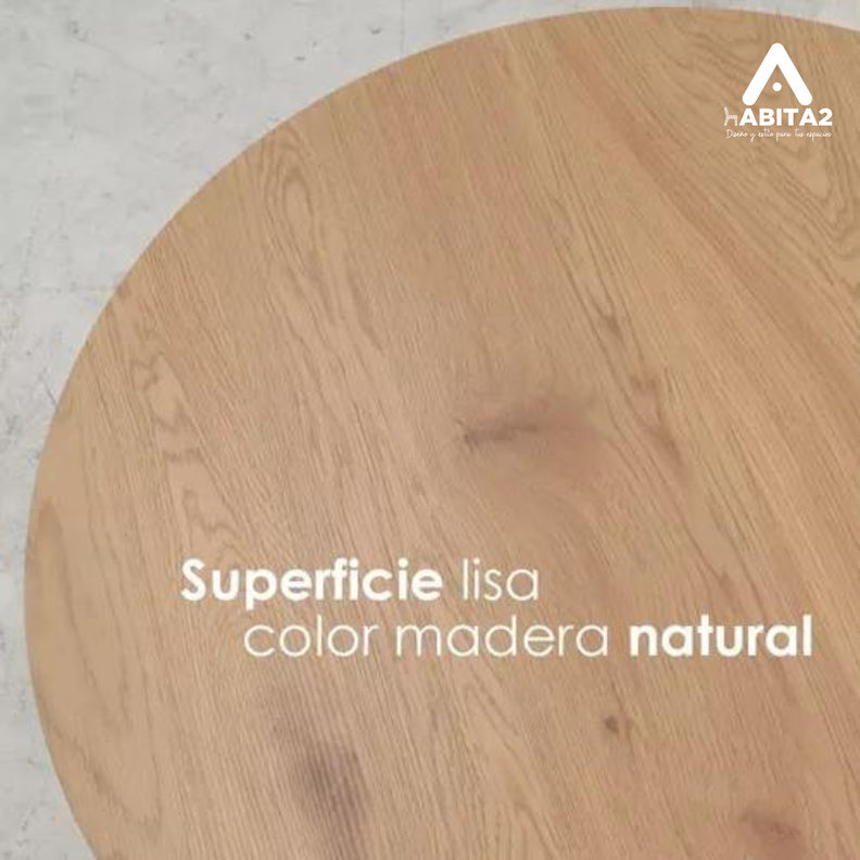 MESA CON PATAS TIPO EAMES 100CM Y CUBIERTA DE MADERA-6