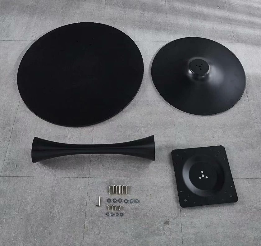 MESA REDONDA MODERNA TULIP 80CM CON BASE METALICA-4