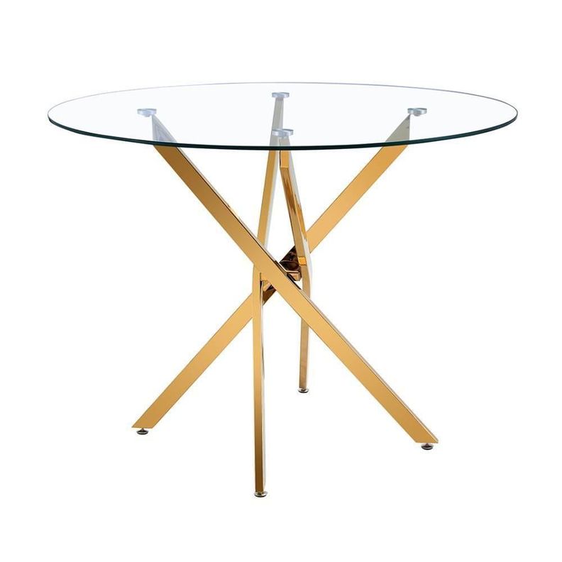 MESA DUBAI GOLD 100CM-0