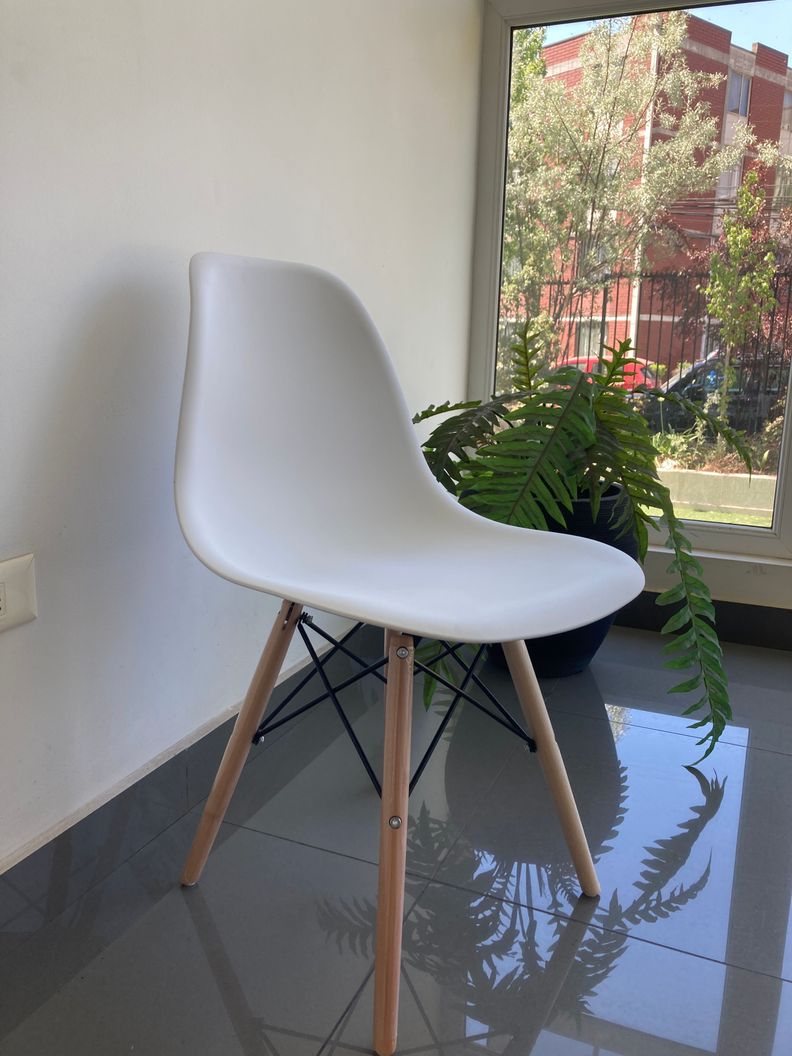Silla de comedor Eames - 4 unidades-3