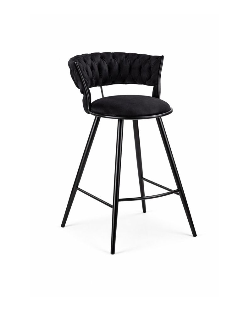 Silla de bar Gales Black 66 Cm