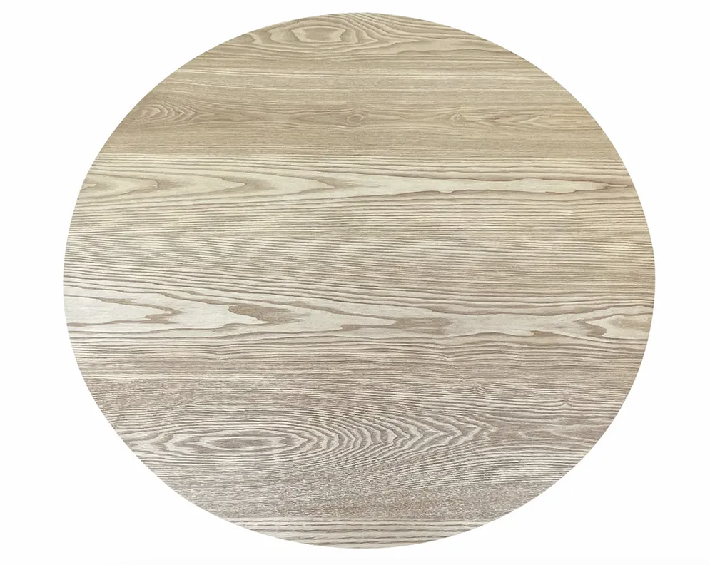 MESA DE COMEDOR 90CM BOHO ELEGANTE BALI CON CUBIERTA DE MADERA FRESNO Y PINO-2