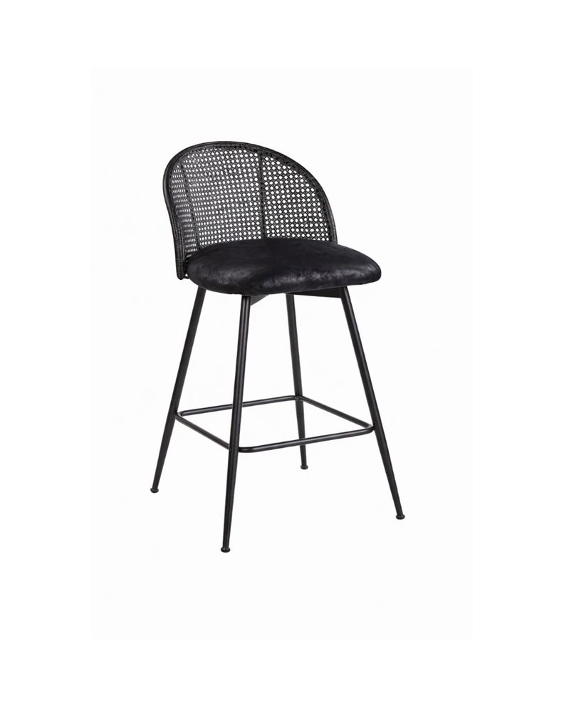 Silla de Bar Giratoria de Ratan Marsella