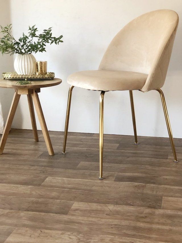 SILLA O SITIAL GOLD II PARA COMEDOR ACOLCHADA CON PATAS DORADAS Y UN ELEGANTE DISEÑO DE DIAMANTE-2