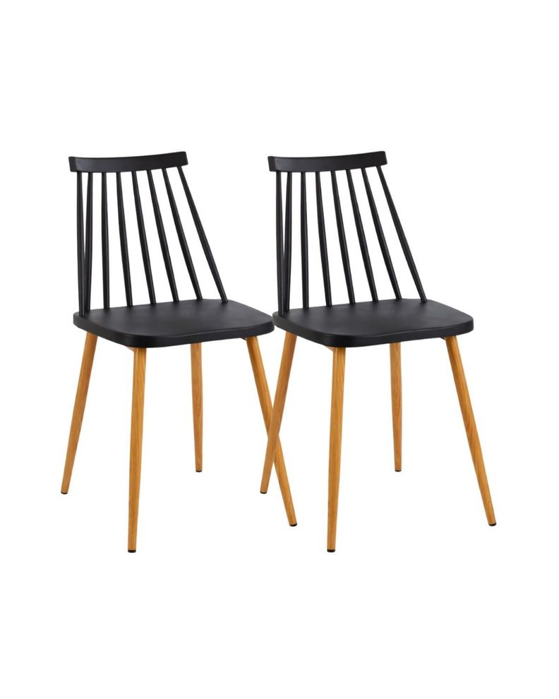 Pack 2 Sillas de Comedor Resistentes Royal