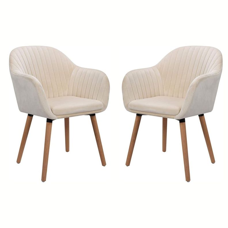 PACK 2 SILLA POLTRONA SITIAL TERCIOPELO MURANO