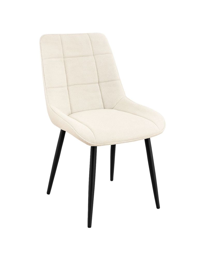 SILLA TAPIZADA MODERNA MERICHAIR - BLACK