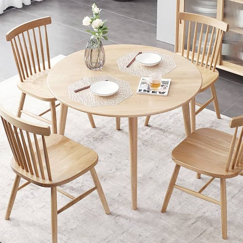 PACK 6 SILLAS WINDSOR MADERA MACIZA DE ALTA CALIDAD ESTRUCTURA FUERTE BARNIZADO SEMI MATTE-2