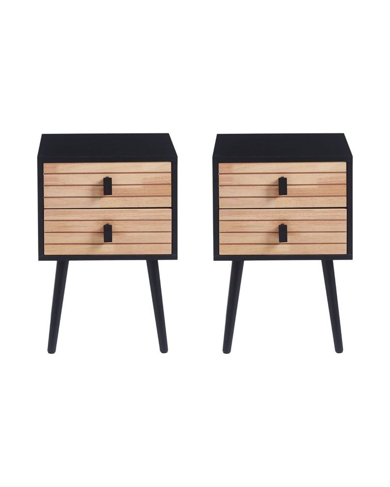 PACK 2 VELADORES PARA DORMITORIO NORDIC BLACK-0