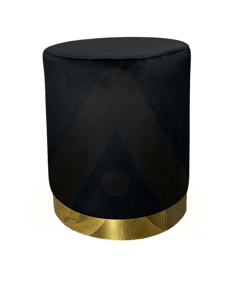 POUF OLIVIA DE TERCIOPELO PUFF PARA LIVING ELEGANTE