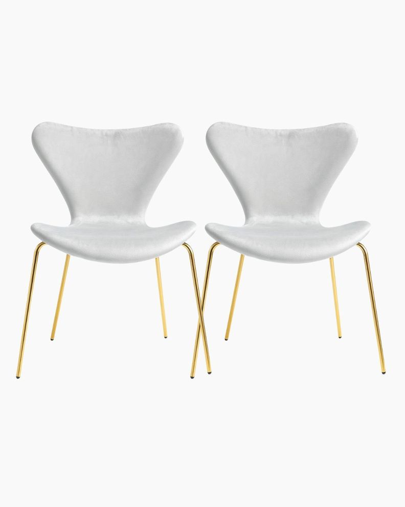 SILLAS COMEDOR TERCIOPELO JLOVE VELVET GOLD - 2 UNID
