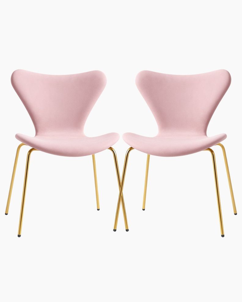 SILLAS COMEDOR TERCIOPELO JLOVE VELVET GOLD - 2 UNID
