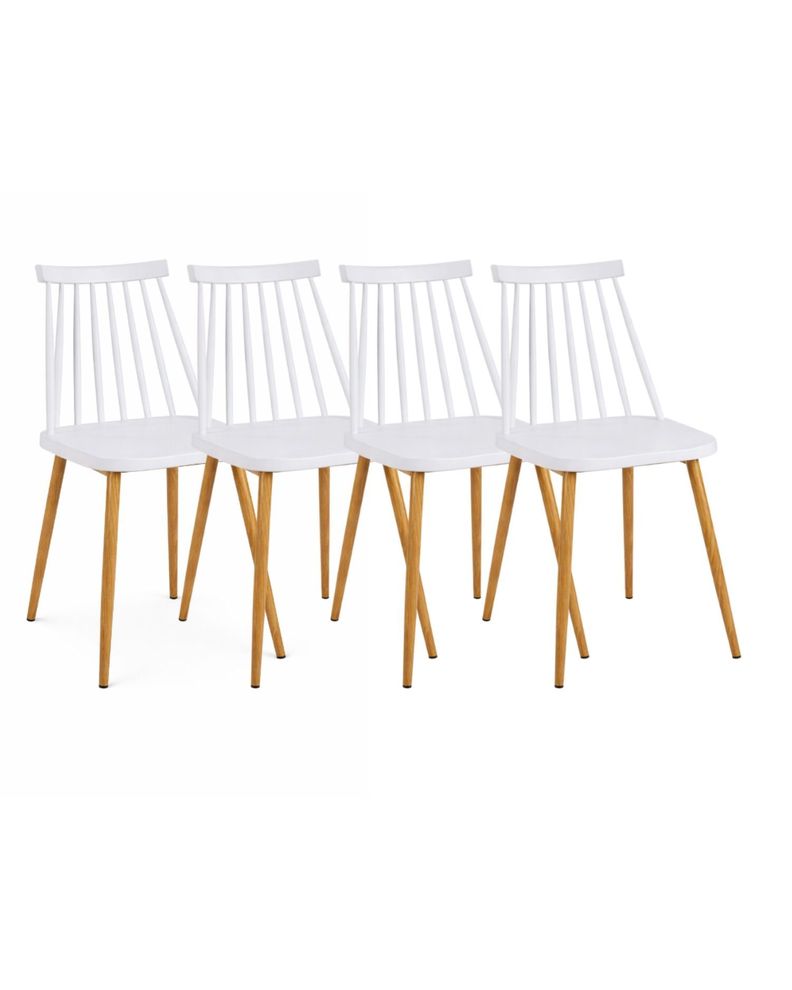 Pack 4 Sillas de Comedor Resistentes Royal