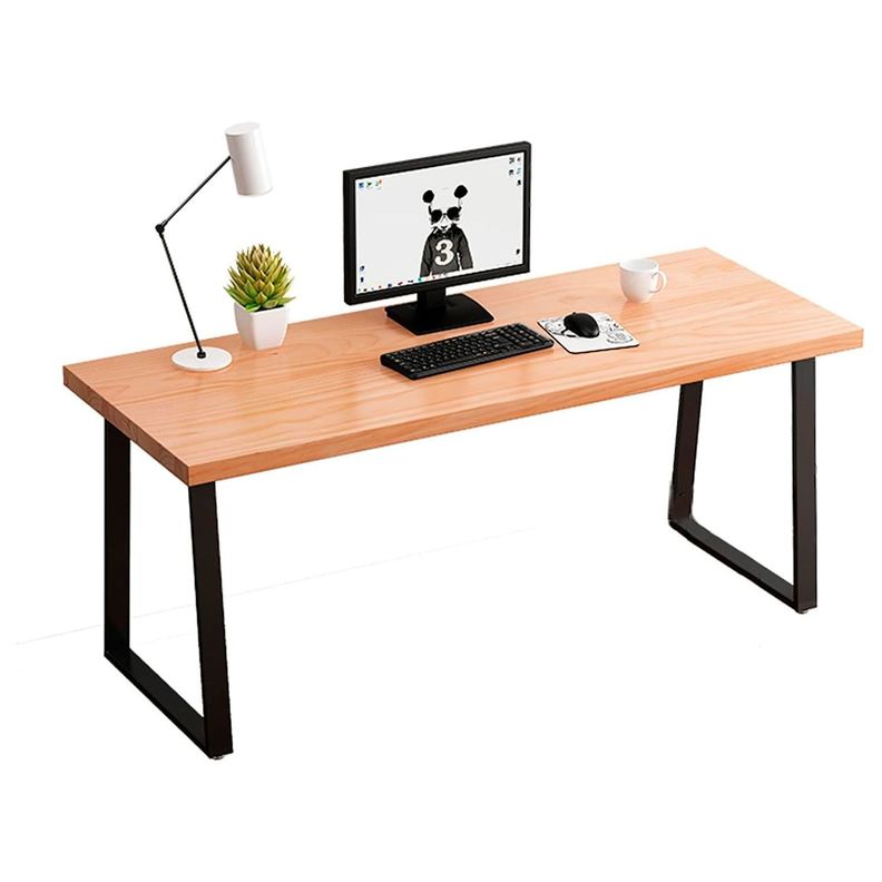 ESCRITORIO 160CM OXFORD SIMIL MADERA INDUSTRIAL Cafe