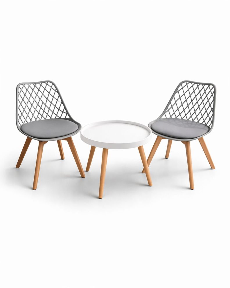 Set de Mesa y 2 Sillas Magic Tulip Mesh