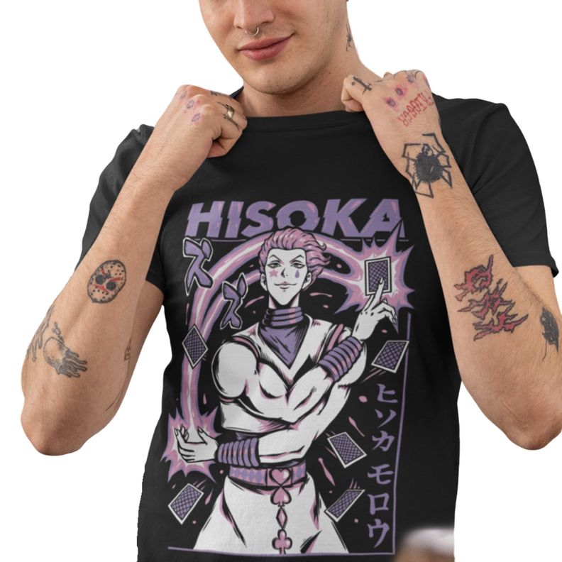 Polera Animé Hunter X Hunter: Hisoka Morow-0