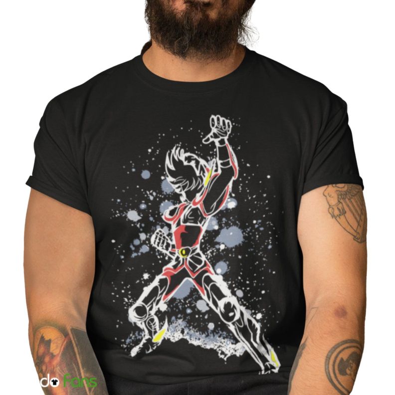 Polera Animé Caballeros del Zodiaco: Seiya de Pegaso-0