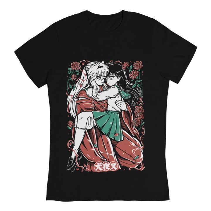 Polera Animé Inuyasha: Inuyasha & Kagome-0