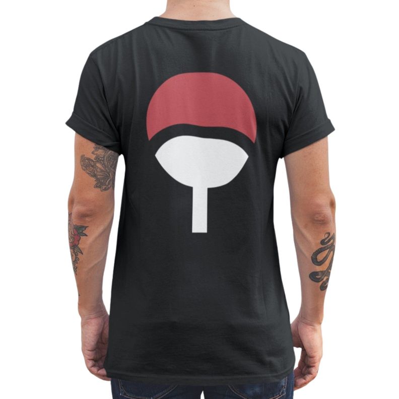 Polera Animé Naruto Clan Uchiha-0